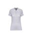 Kariban Womens/Ladies Pique Anti-Bacterial Polo Shirt (White) - UTPC6662