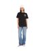 T-shirt femme col rond avec imprimé devant et dos Rose Vondutch-5