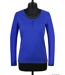 Mayflower NESTOR5 : Tee-shirt manches longues bleu et gris avec col boutonné stylisé-3