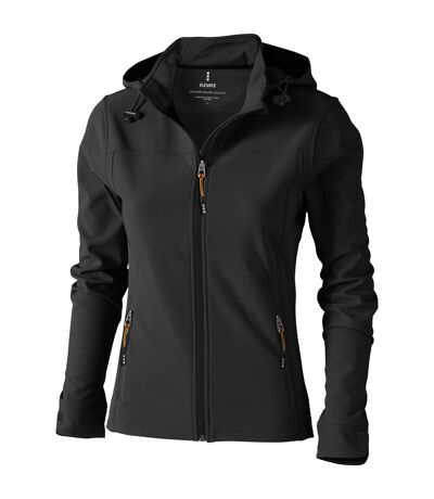 Elevate Womens/Ladies Langley Softshell Jacket (Anthracite)
