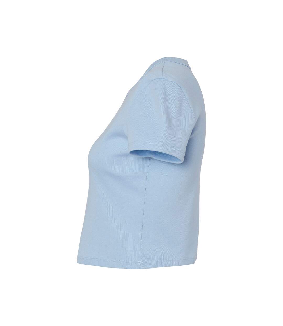 T-shirt Court Femme Bleu Clair Bella + Canvas-3