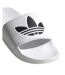 Mens Adilette Lite Trefoil Slide White Adidas-4