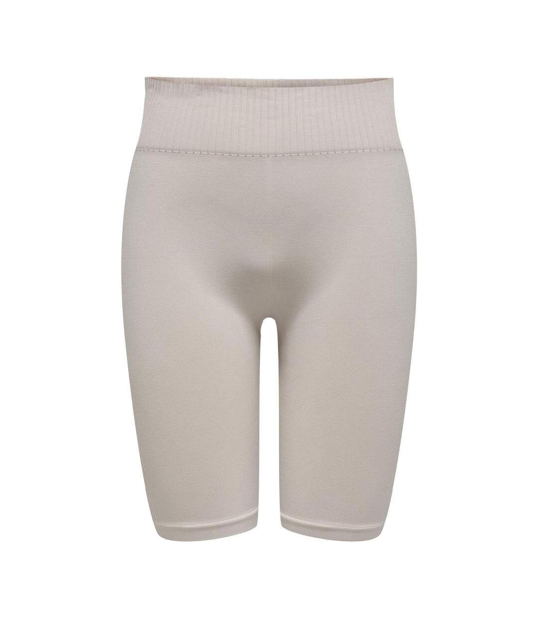 Short beige femme only seam-1