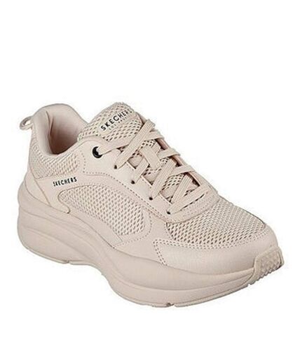 Skechers Womens/Ladies Street Twisterz - Lighten Up Sneakers (Sand) - UTFS10076