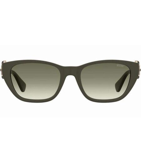 Lunettes De Soleil Motif/style Boucle Femme Taille Unique Marron Moschino