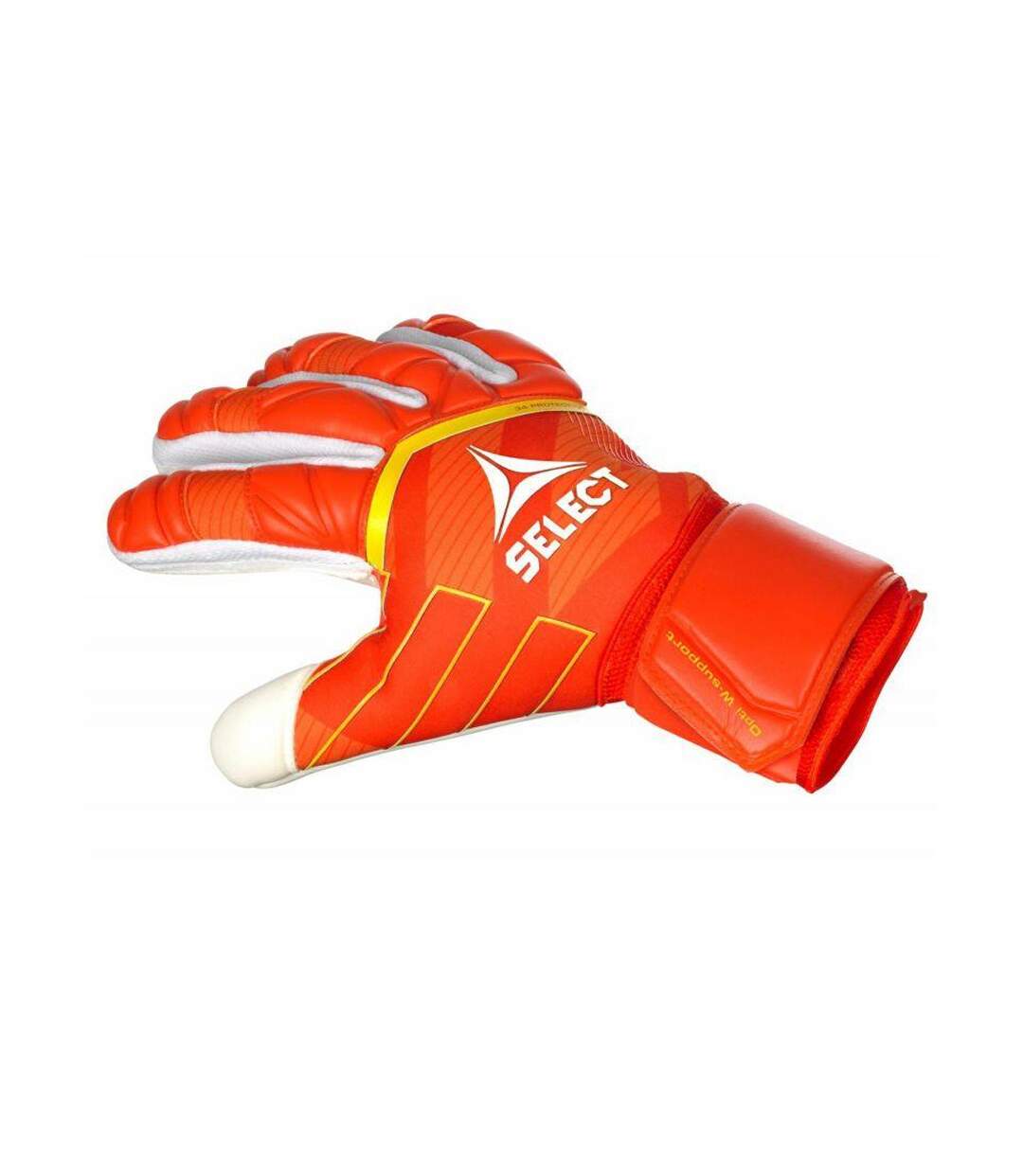 Gants De Gardien De But Protection Adulte Blanc Orange Select-3