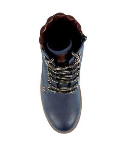 Lunar - Bottines ROBERTA - Femme (Bleu) - UTGS632