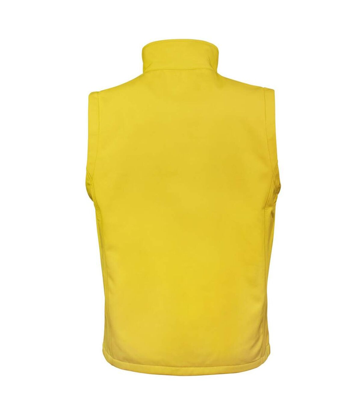 Result Mens Core Printable Softshell Bodywarmer (Yellow / Black)