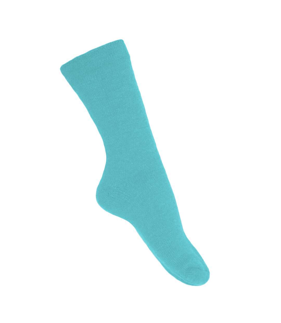 Chaussettes thermiques femme turquoise Simply Essentials-1