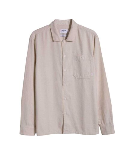 Mens Campbell Relaxed Fit Shirt Indigo Farah