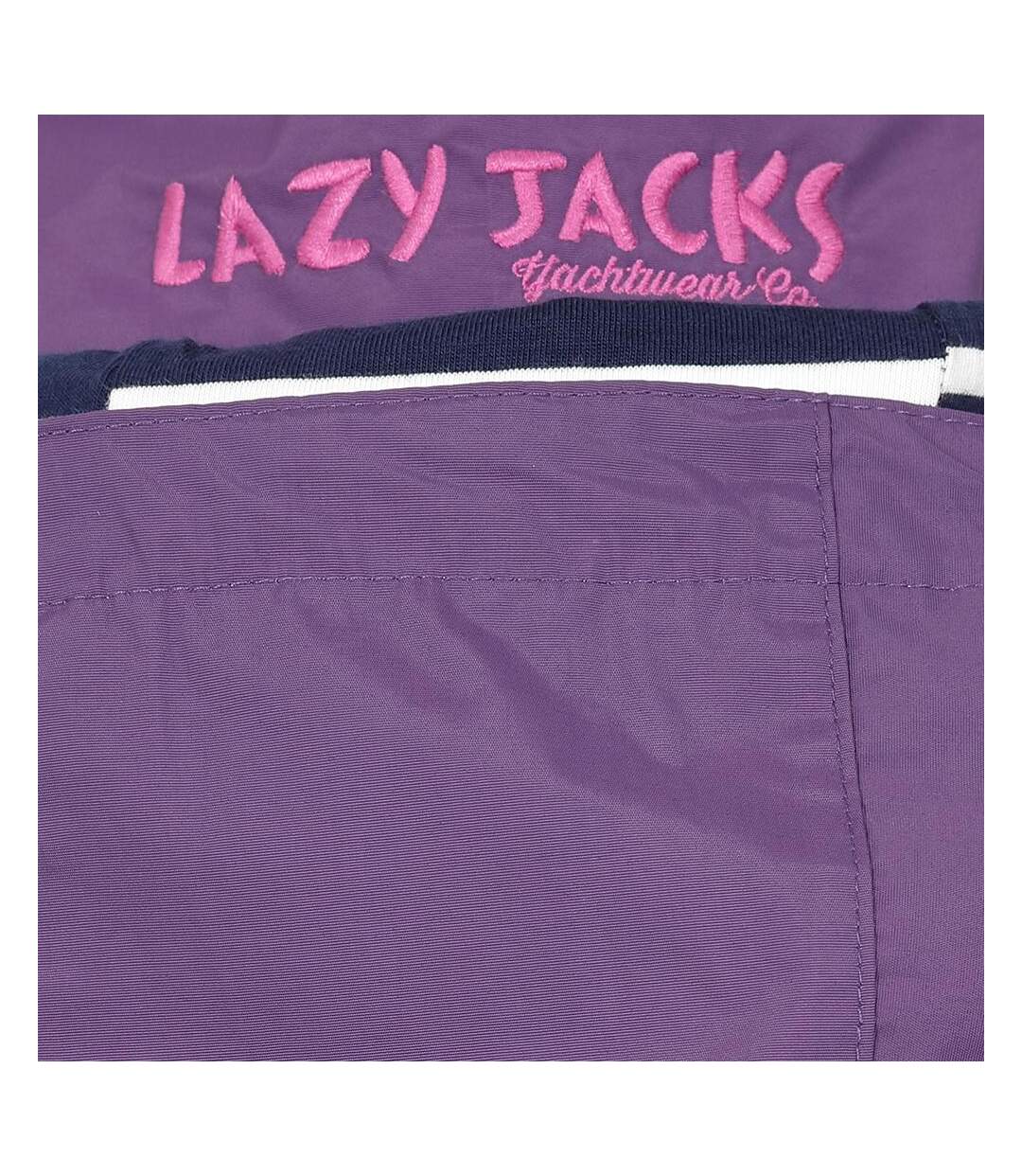 Veste Imperméable Femme Bordeaux Lazy Jacks-4
