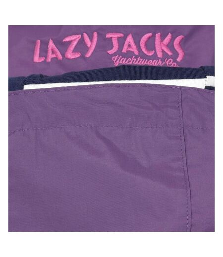 Veste Imperméable Femme Bordeaux Lazy Jacks