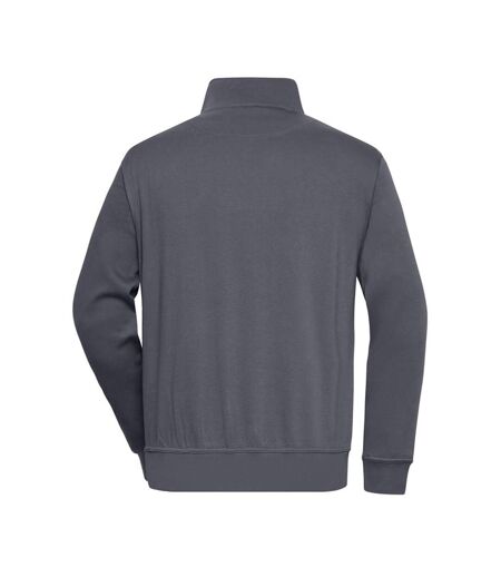 Sweat Workwear Homme Carbone James And Nicholson