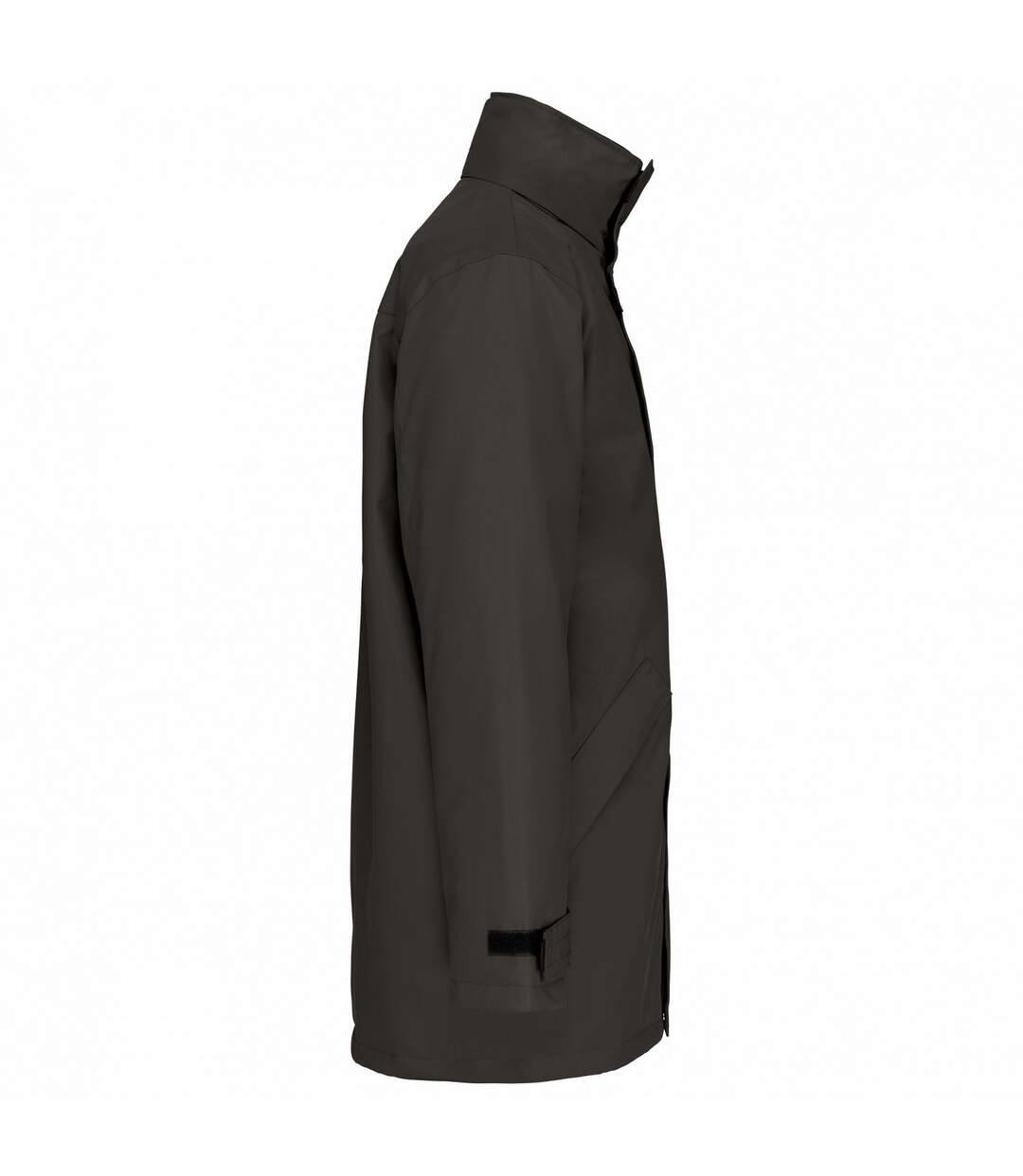 Parka adulte gris foncé / noir Kariban