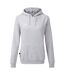 Womens/ladies Club Leisure Hoodie Dark Grey Marl White Umbro-1