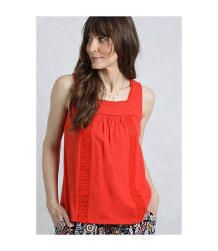 Débardeur Chelle Femme Rouge Weird Fish