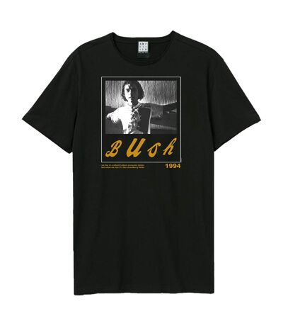 Unisex Adult 1994 Bush T-shirt Black Amplified