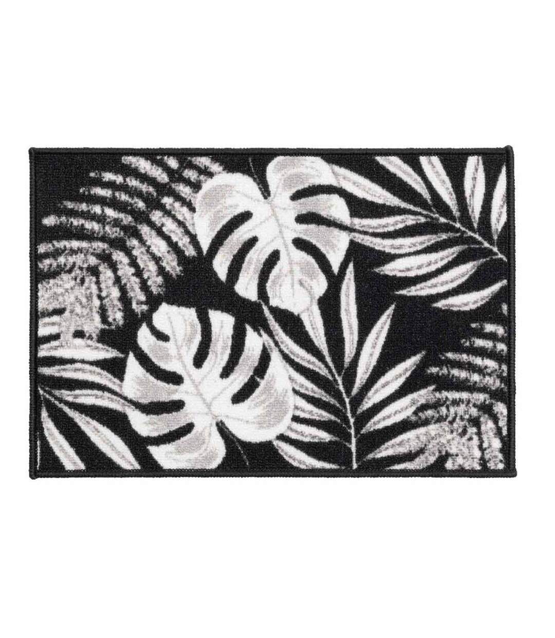 Tapis Imprimé Amber 40x60cm Noir-1