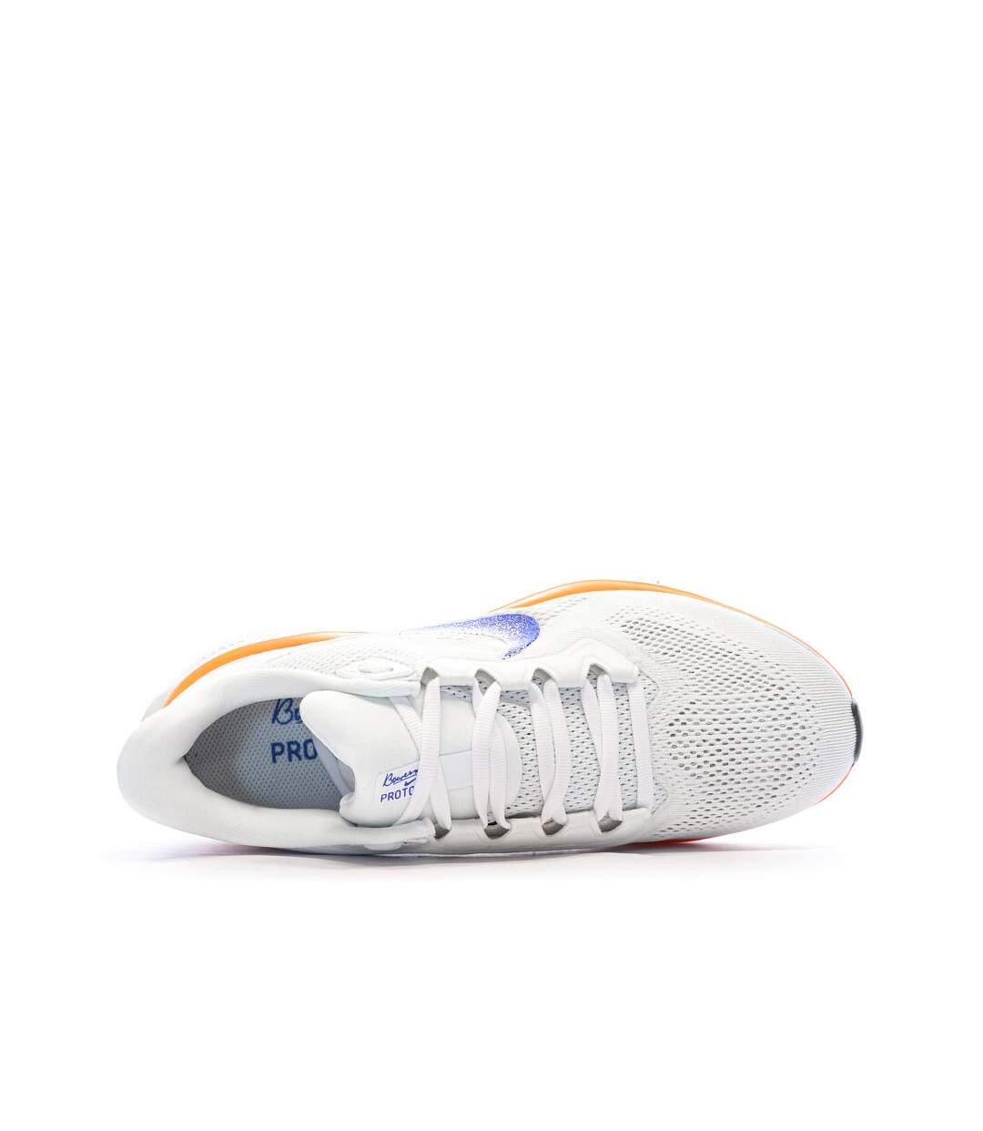 Chaussures de running blanches/orange/bleu homme nike w air zoom pegasus 41-4