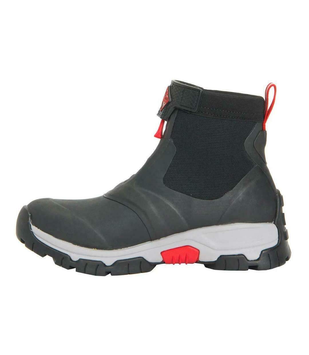 Bottes De Pluie Apex Mid Homme Gris Rouge Muck Boots-3