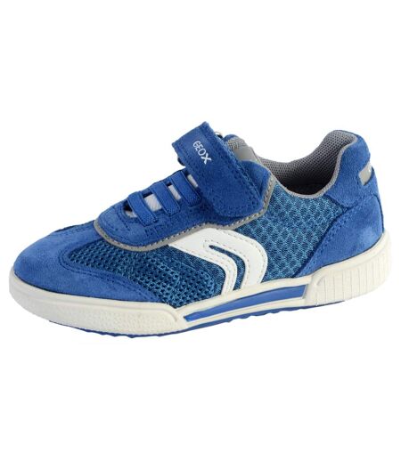 Basket Geox Enfant Garçons J Poseido B. D -Mesh+Suede