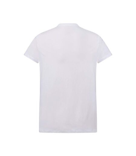 T-shirt Motif/style Uni Femme Blanc JHK