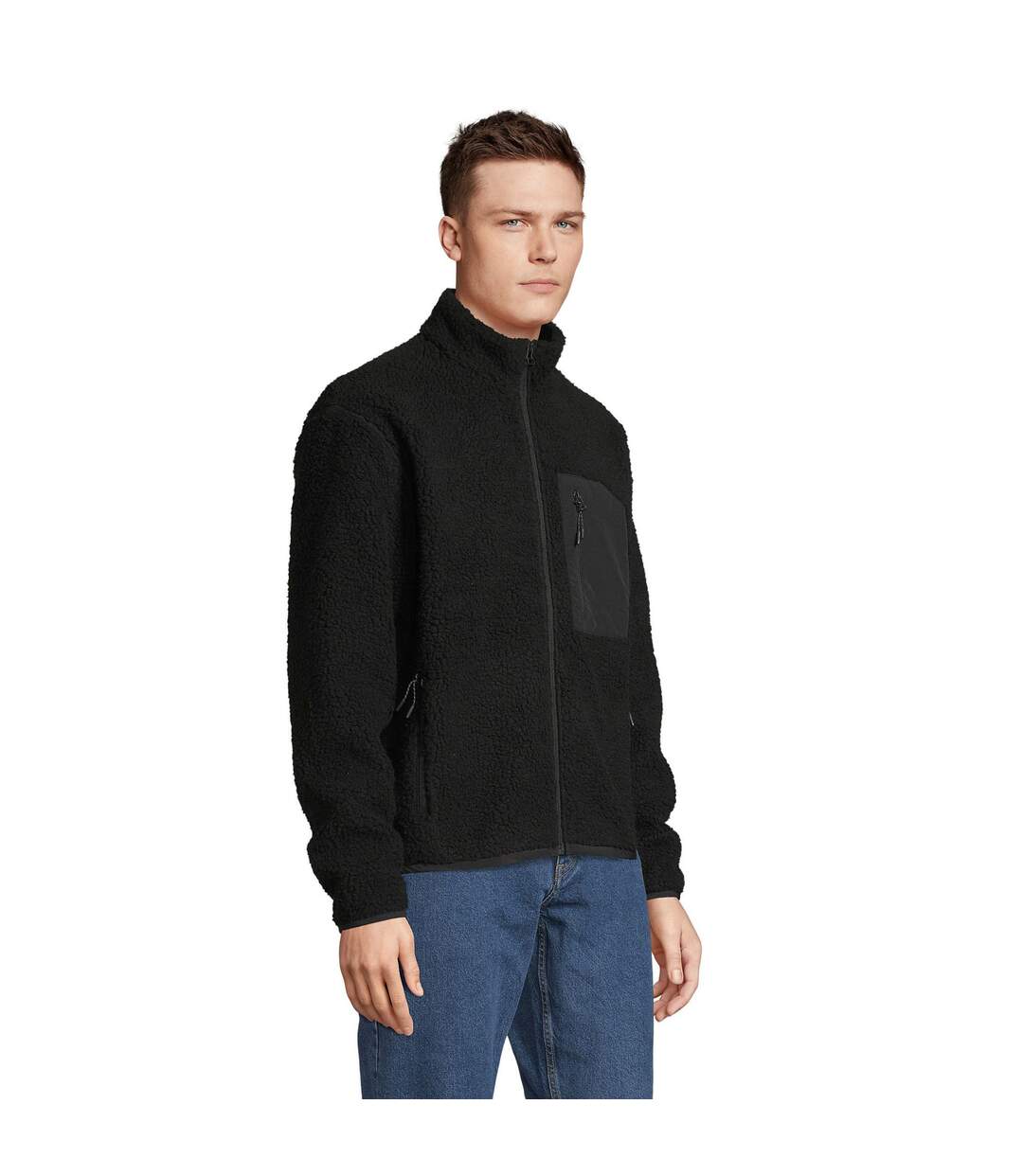 Veste Fury Adulte Gris Carbone Noir SOLS-3