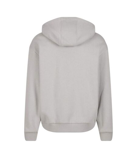 Unisex Adult Fluffy Full Zip Hoodie Light Asphalt Build Your Brand