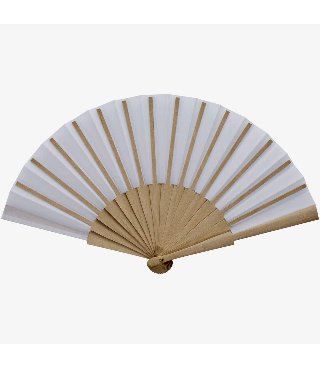 Manuela Handheld Fan One Size White Generic-2