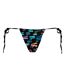Bas De Maillot De Bain Motif/style Logo Tanga Femme Noir Puma-2