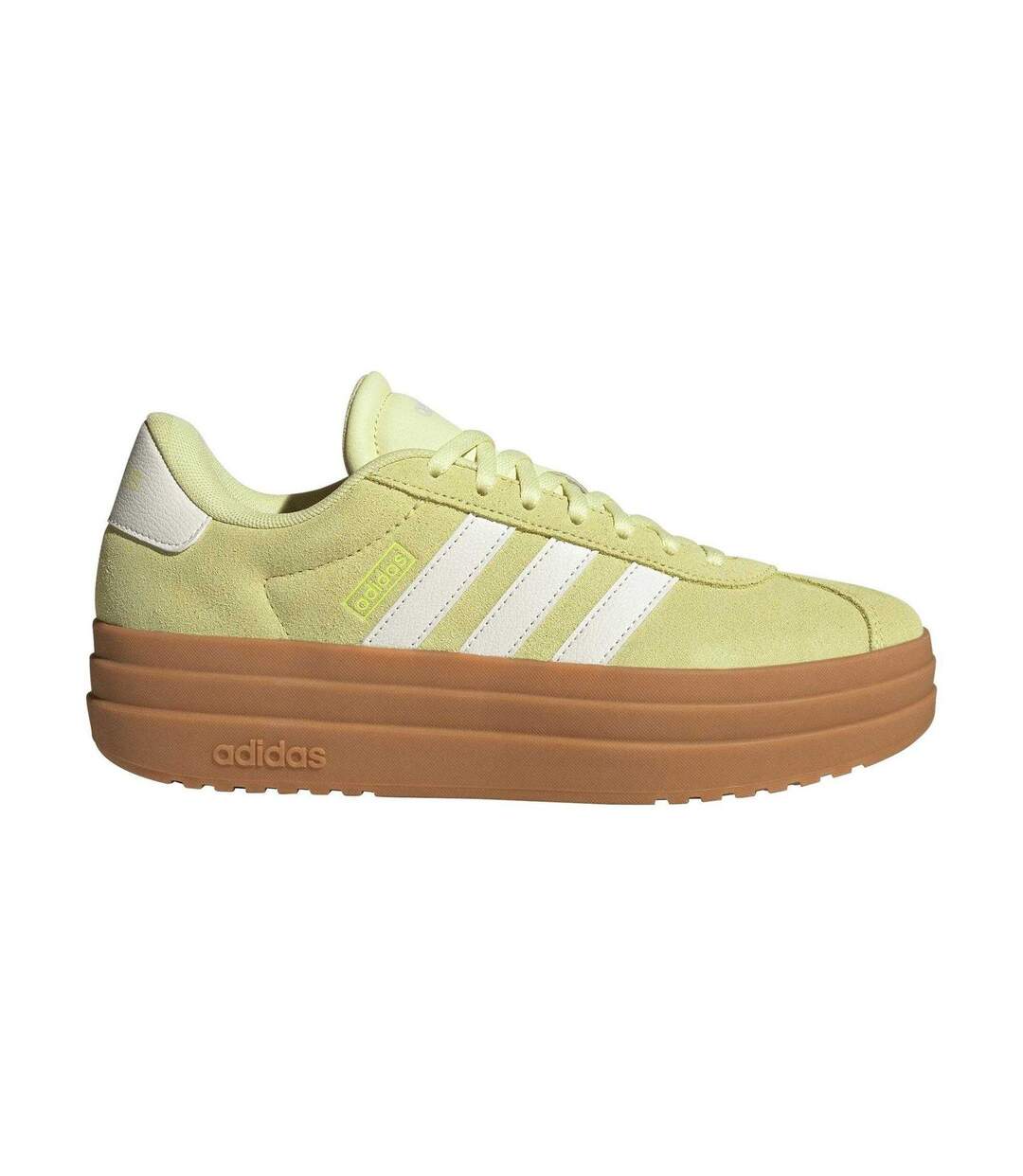 Baskets Court Bold Femme Jaune Adidas-4