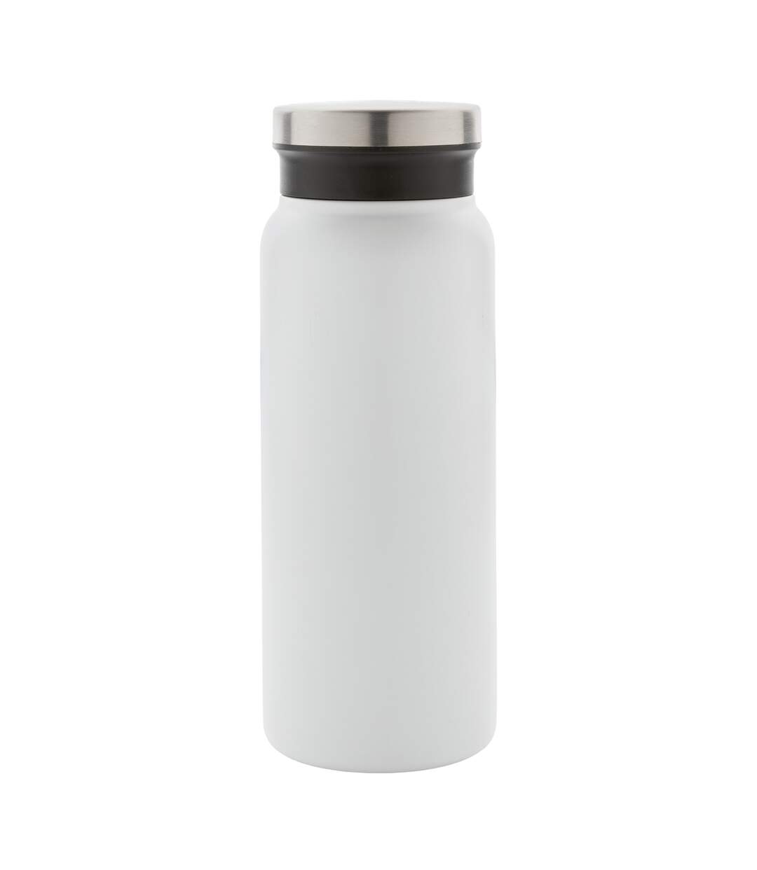 Recycled stainless steel 600ml thermal flask one size white XD Collection-1