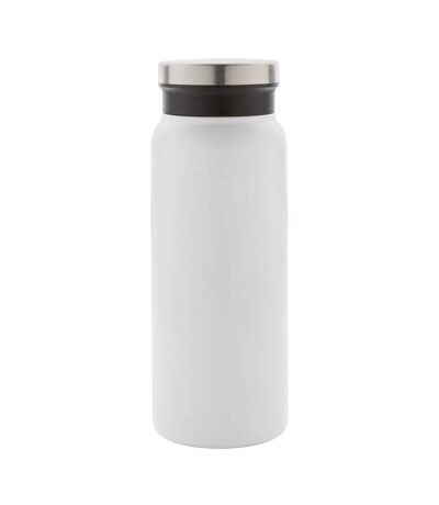 Recycled stainless steel 600ml thermal flask one size white XD Collection