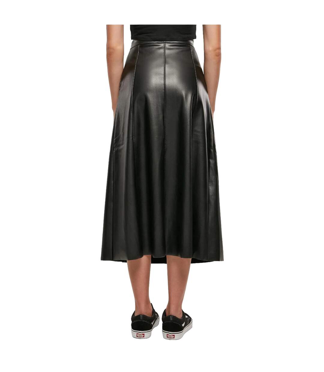 Jupe Mi-longue Femme Noir Urban Classics-3