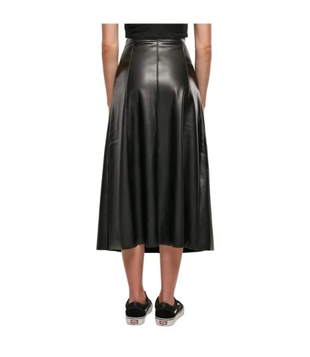 Jupe Mi-longue Femme Noir Urban Classics