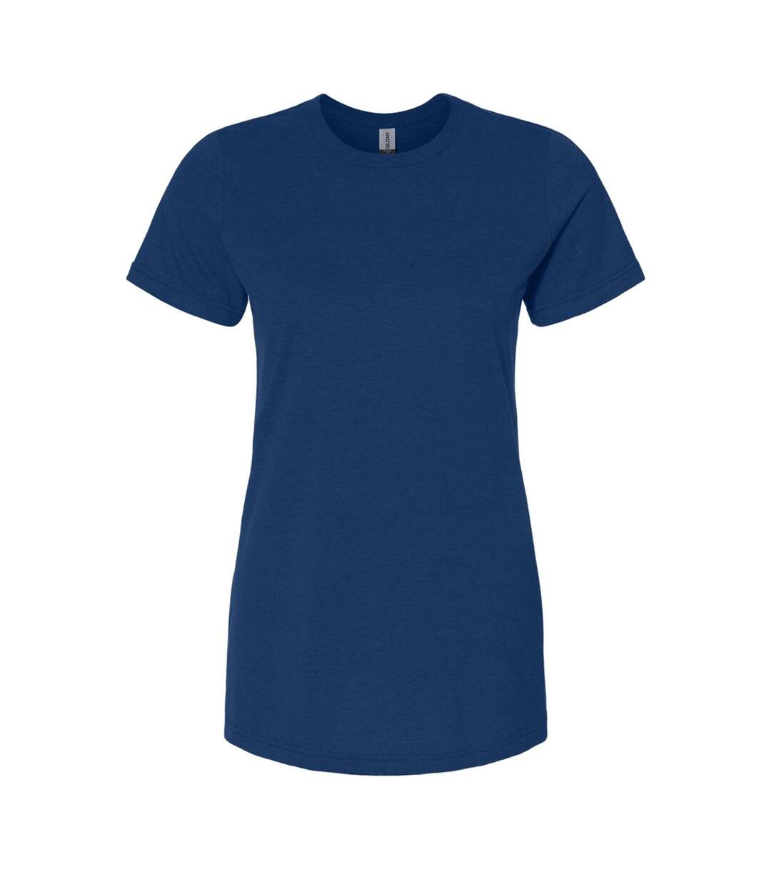 Womens/ladies softstyle cvc t-shirt navy mist Gildan-1