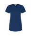 Gildan Womens/Ladies Softstyle CVC T-Shirt (Navy Mist)