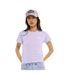 T-shirt femme col rond print devant et dos April Vondutch-1