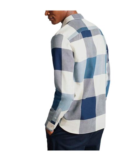 Mens neetly long-sleeved shirt blue Ted Baker