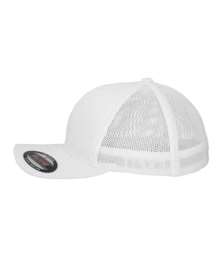 Casquette Trucker Adulte Blanc Flexfit