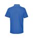 Polo Palermo Adulte Bleu Roi Blanc SOLS-2
