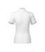 Polo Motif/style Losange Femme Blanc Malfini-2