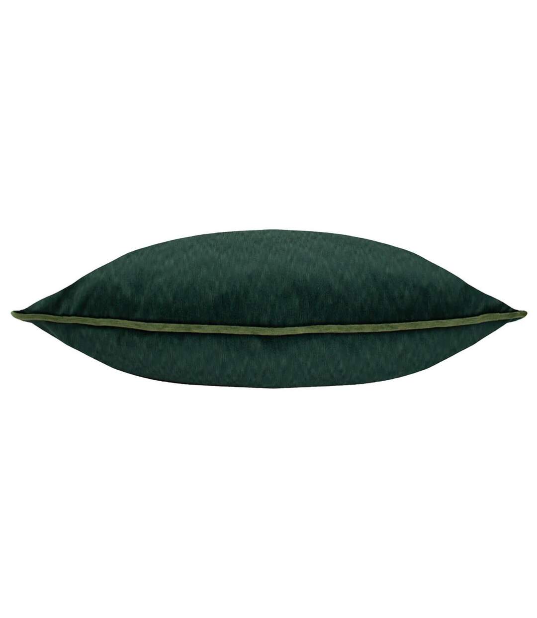 Torto velvet rectangular cushion cover 30cm x 60cm emerald/moss Paoletti