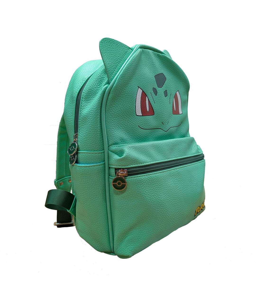 Mini Sac À Dos Motif Bulbizarre 26 Cm X 20 Cm X 12 Cm Vert Pokemon-3