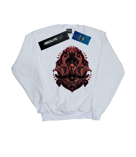 Disney - Sweat ALADDIN MOVIE JAFAR SNAKES - Femme (Blanc) - UTBI5528