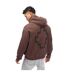Mens Tempera Relaxed Fit Hoodie Brown Marcelo Burlon-2