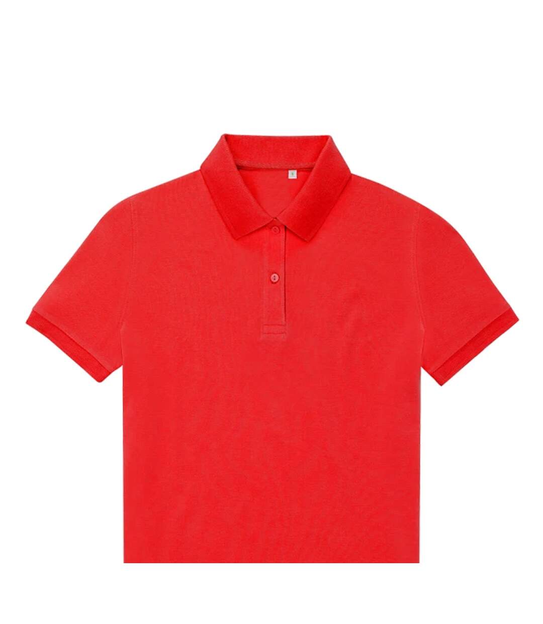 Womens/ladies My Eco Polo Shirt Red B&C-2
