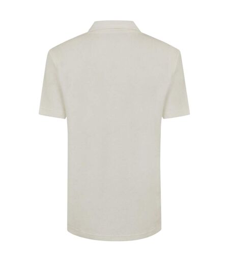 Mens Embroidered Logo Polo Shirt White Lacoste