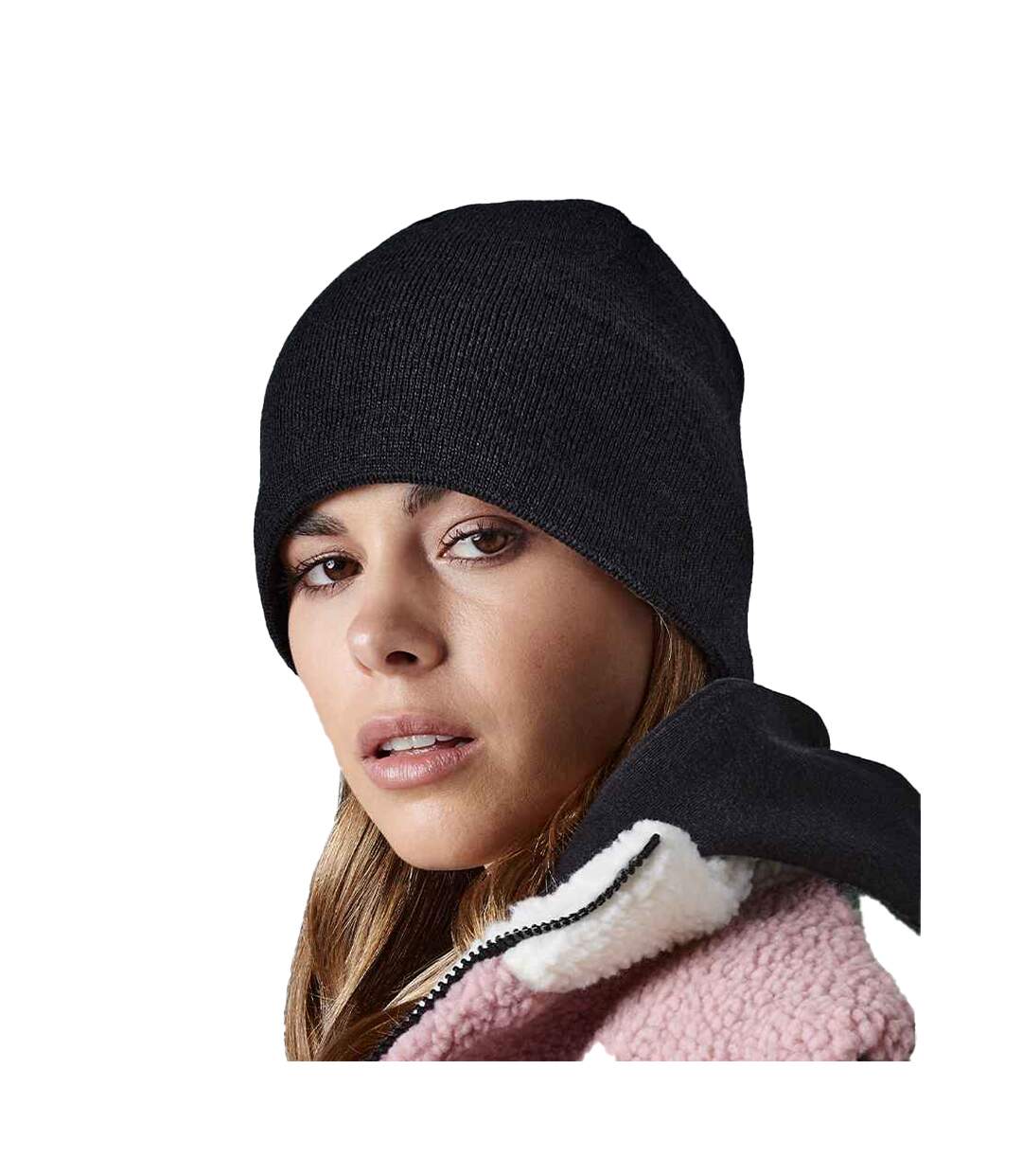 Unisex Adult Active Performance Beanie Black Beechfield-2