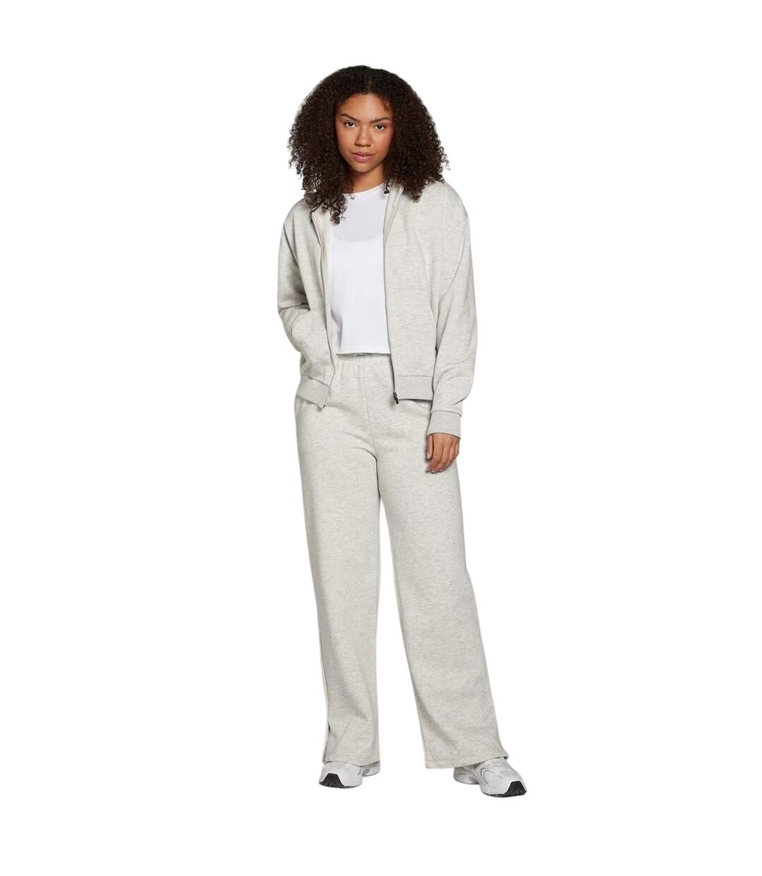 Veste De Survêtement Motif/style À Motifs Femme Gris Chiné MyProtein-1